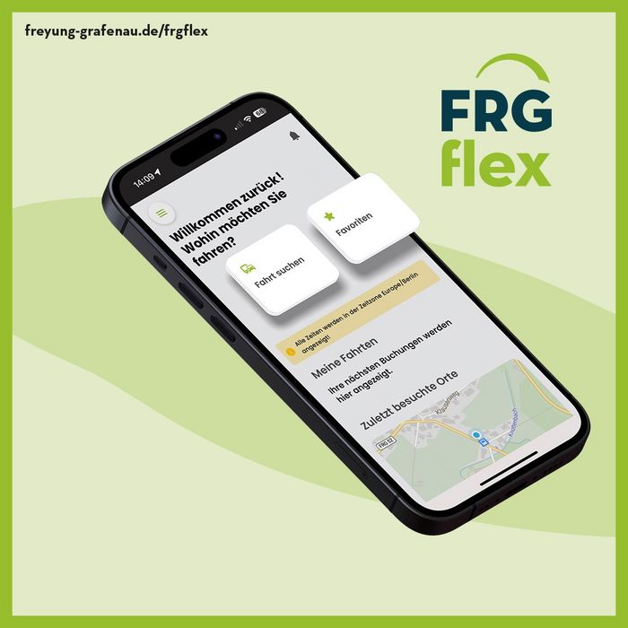 FRGflex - Unser ÖPNV-Taxi-Angebot im Landkreis Freyung-Grafenau