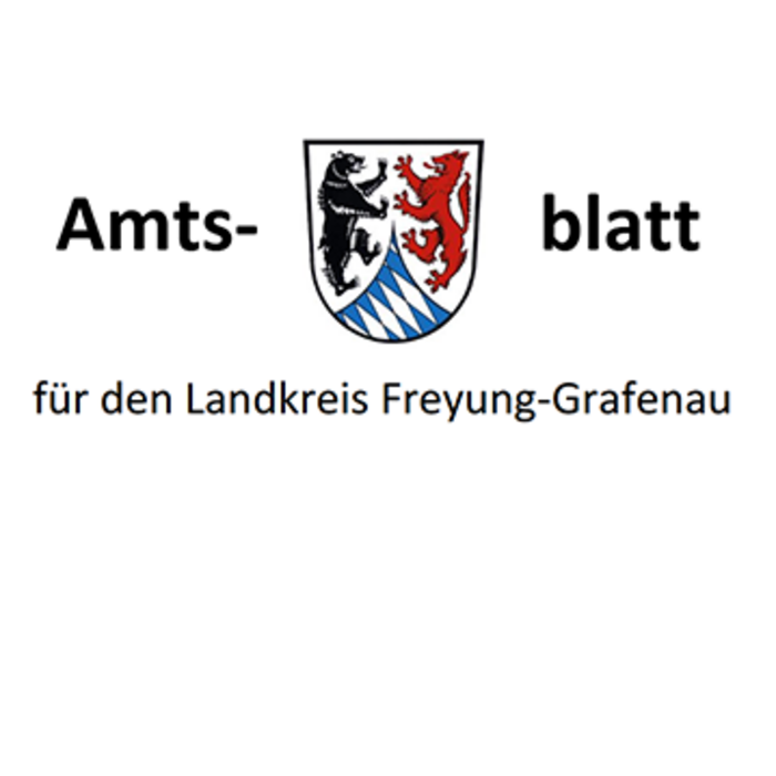 Amtsblatt - des Landkreises Freyung-Grafenau