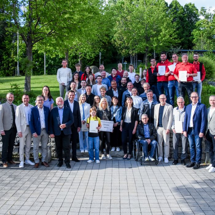 Sportlerehrung - 2024/2025 wurden 55 Sportlerinnen und Sportler geehrte