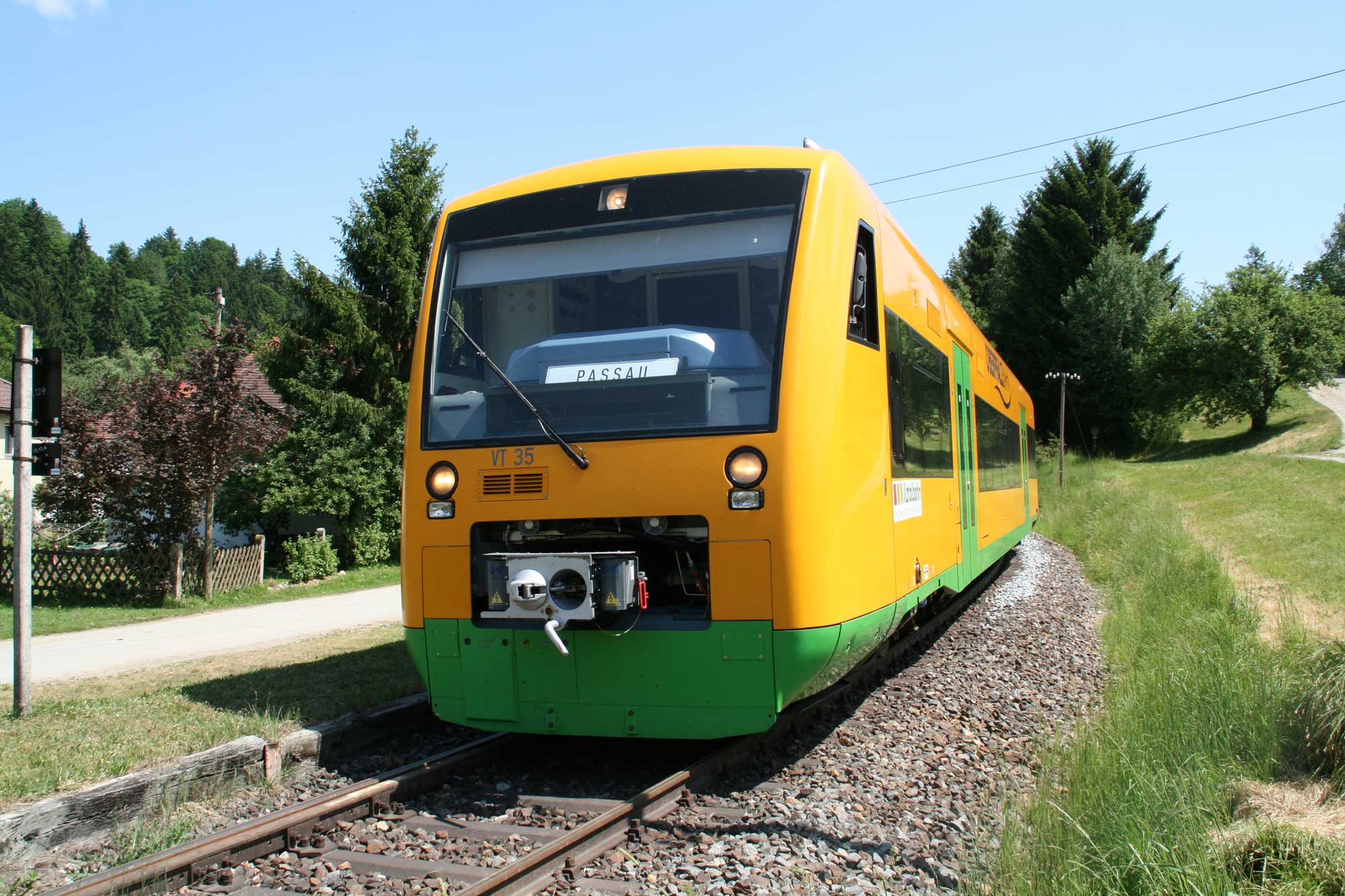 Ilztalbahn - Mit dem Zug von Freyung über Waldkirchen nach Passau Hauptbahnhof