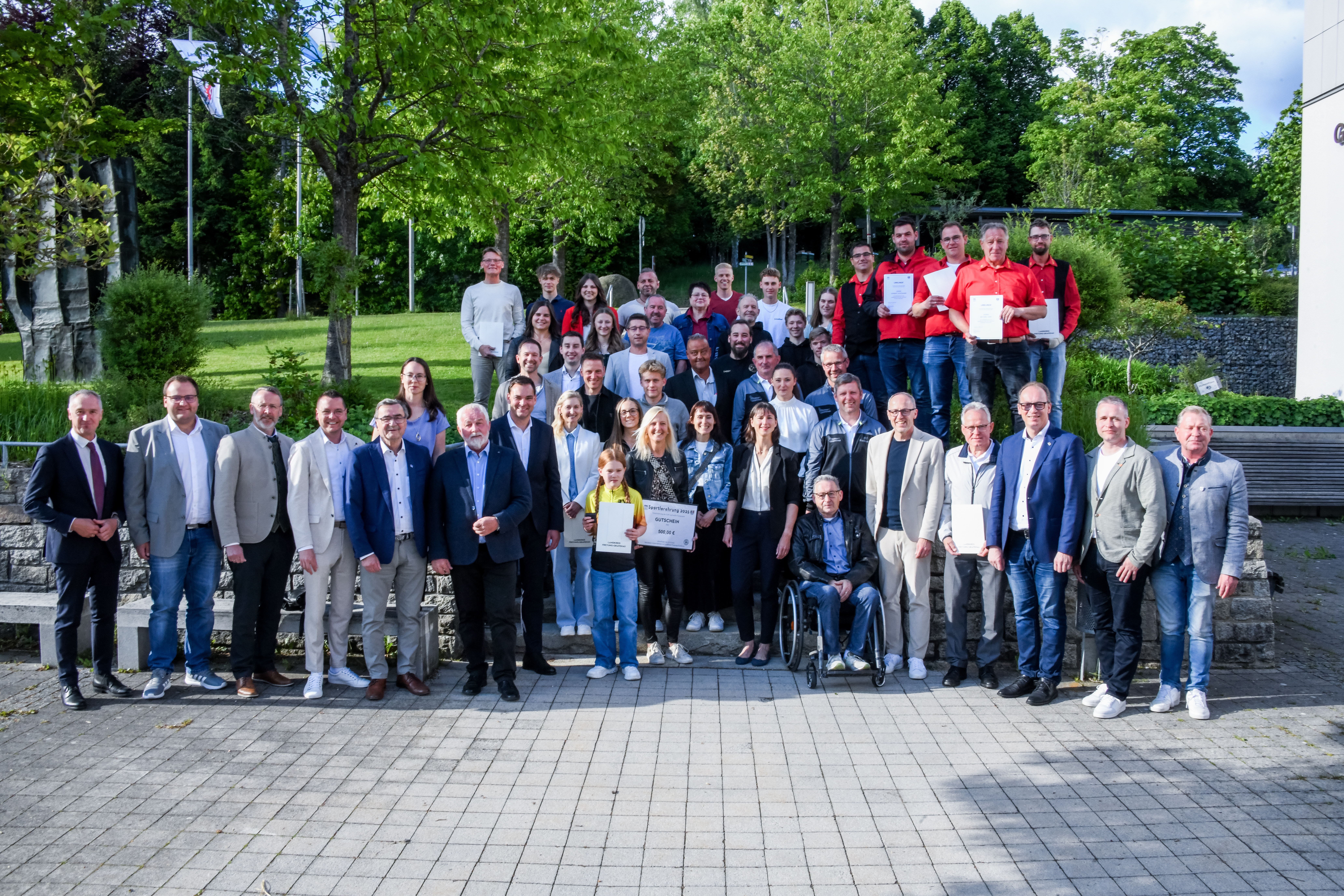 Sportlerehrung - 2024/2025 wurden 55 Sportlerinnen und Sportler geehrte