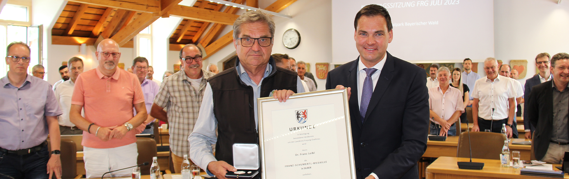 Träger der Franz Schumertl Medaille - Übersicht