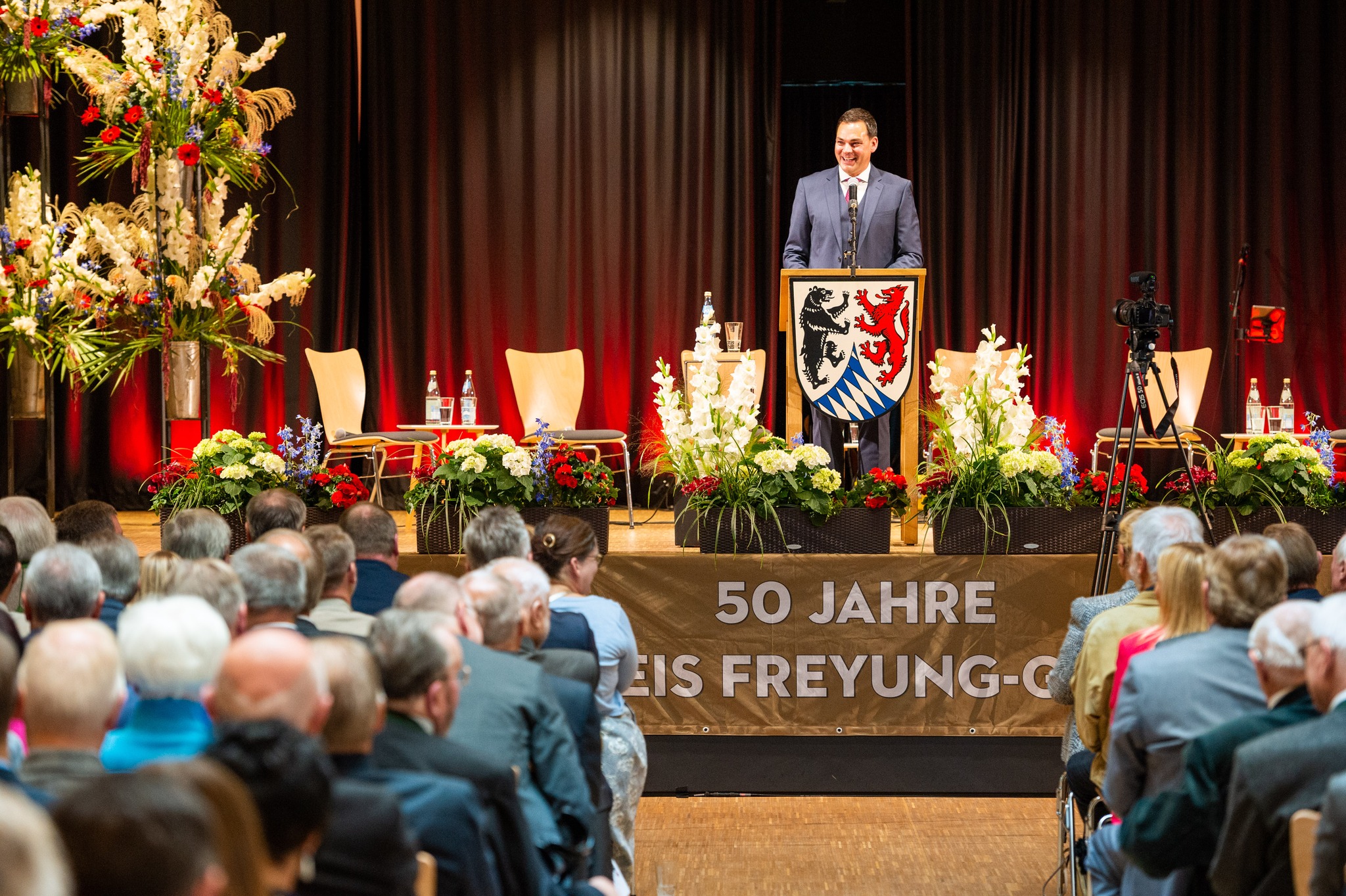 Festakt - 50 Jahre Landkreis FRG